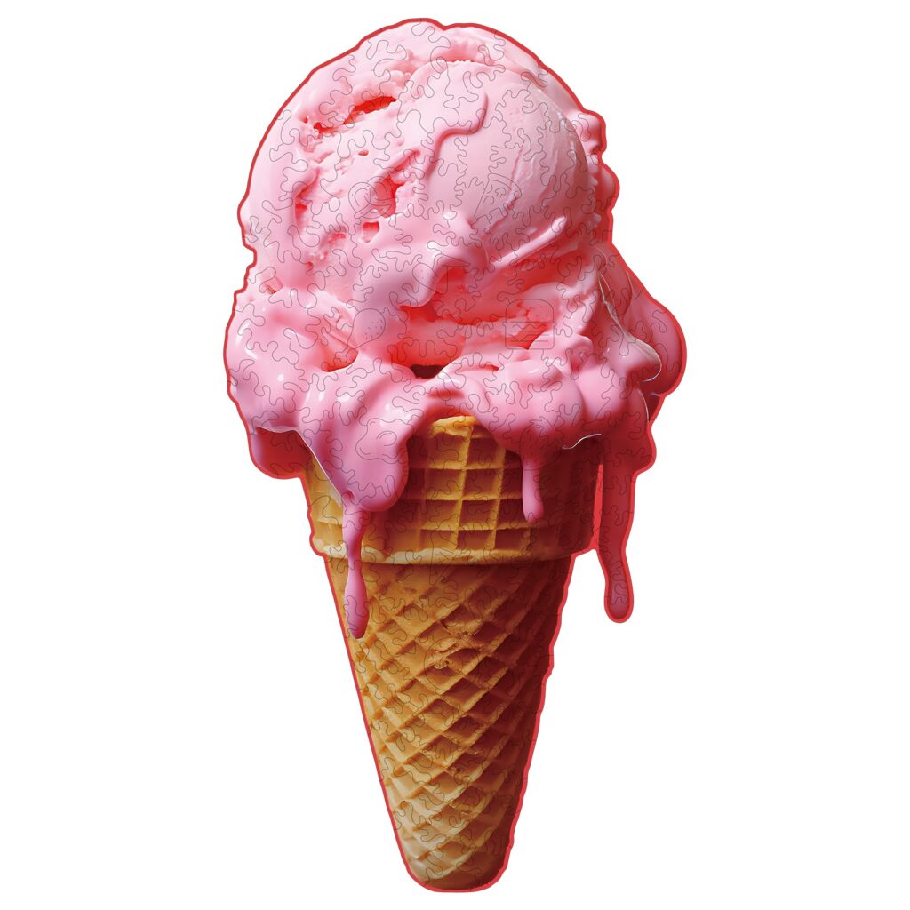 Wooden Jigsaw Puzzle-Ice Cream 66dbb6f572d8b