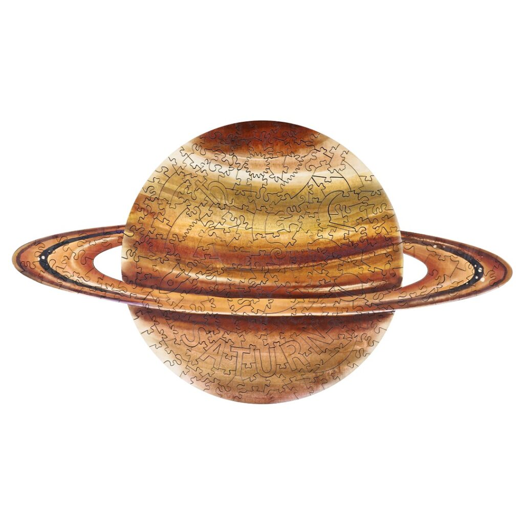 Wooden Jigsaw Puzzle-SATURN 66e1c1cc947a4