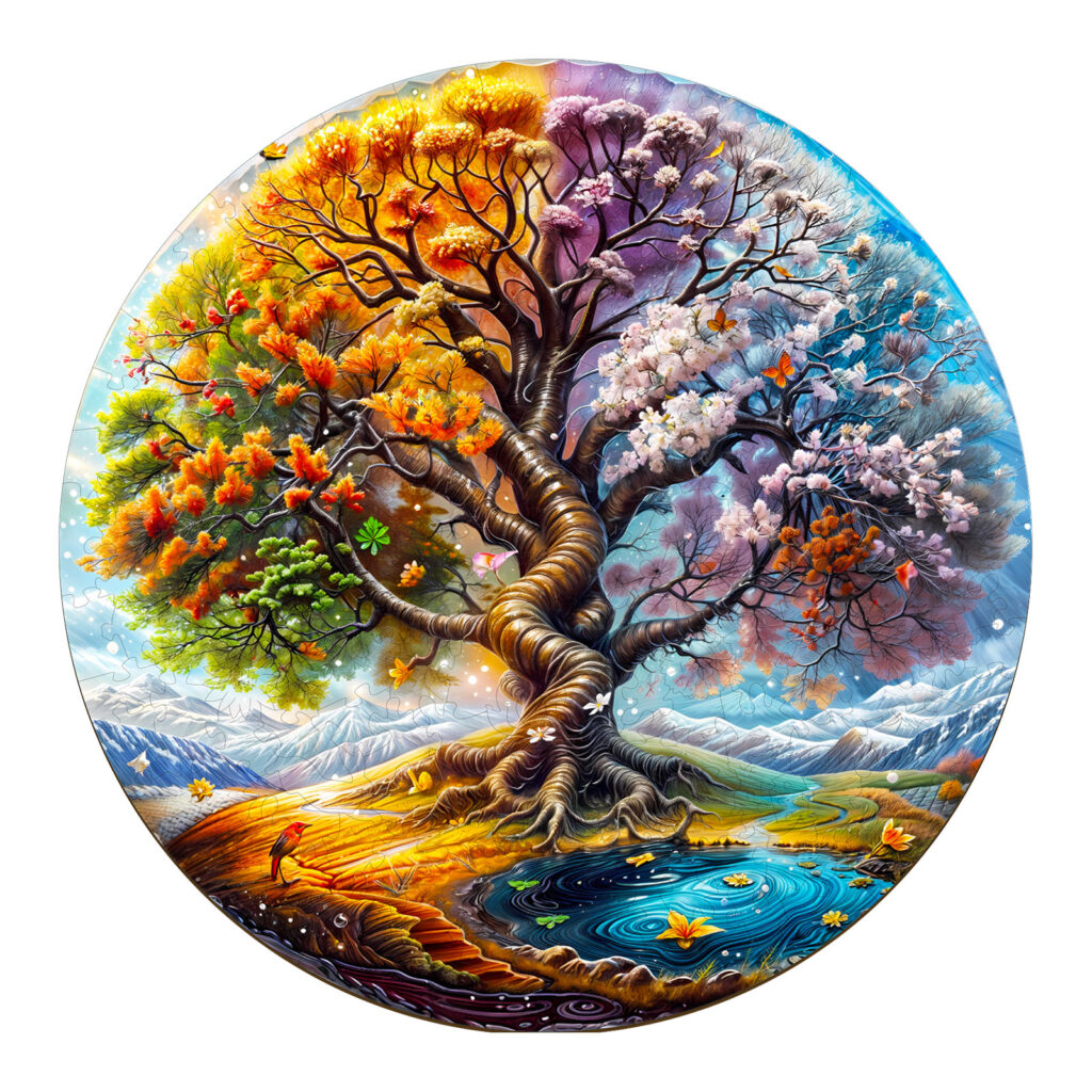 Wooden Jigsaw Puzzle-Seasonal Tree of Life 2 66e6fe6b25e06