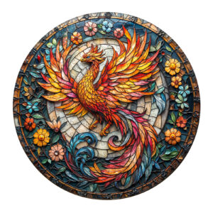 Read more about the article Wooden Jigsaw Puzzle-Stained Glass Phoenix 66e1ad2e3be44