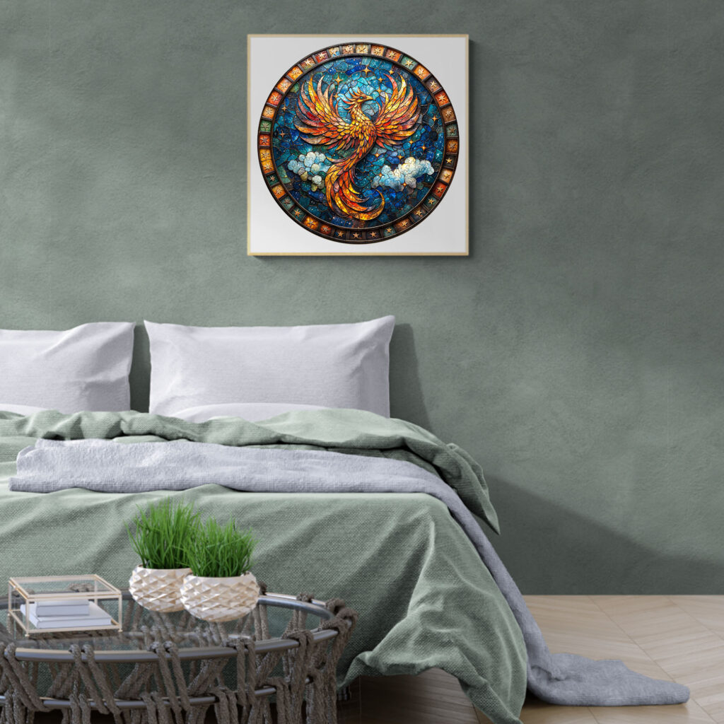 The Phoenix Puzzle: A Stunning Wooden Masterpiece for Puzzle Enthusiasts 66ea4bb67ddc8