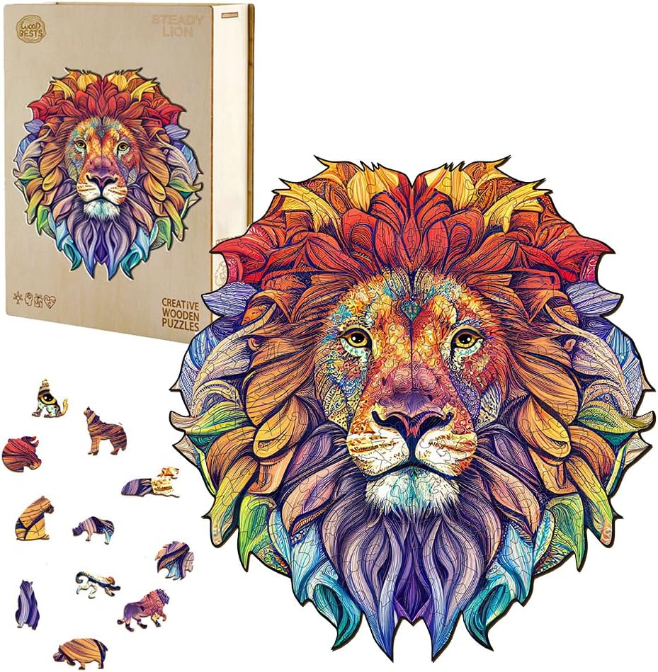 You are currently viewing Wooden Jigsaw Puzzle-Steady Lion 66ec78ef90849