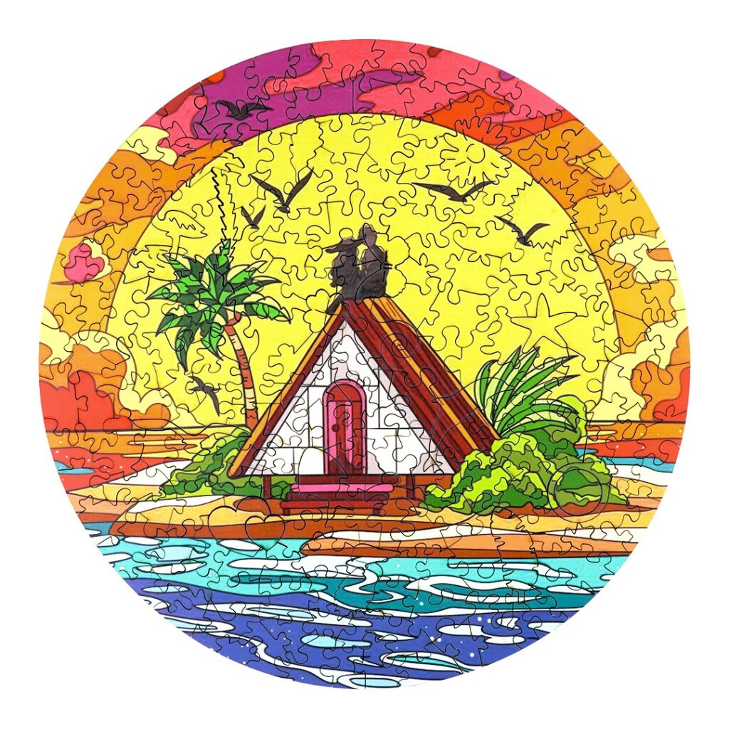 Wooden Jigsaw Puzzle-SUNRISE 66e40dbc2fadd