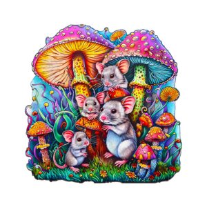 Read more about the article Wooden Jigsaw Puzzle-Mouse Family 66e8c44296297