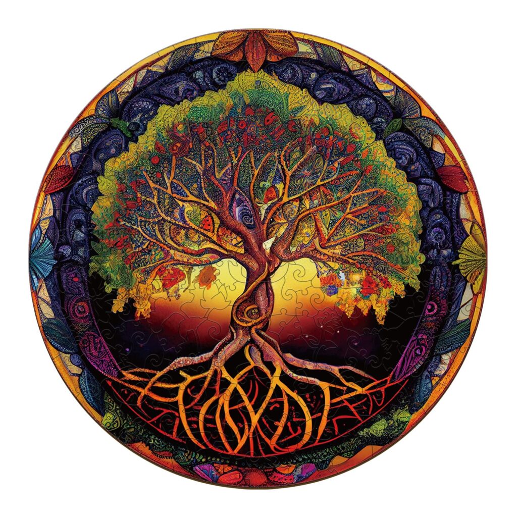 Wooden Jigsaw Puzzle-Tree of Life 4 66eed96087209