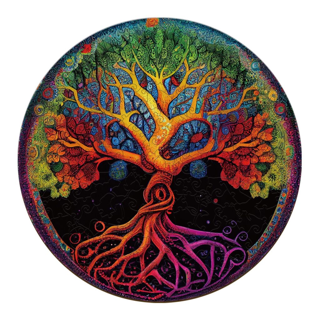 Wooden Jigsaw Puzzle-Tree of Life 3 66e1272ecd0a2