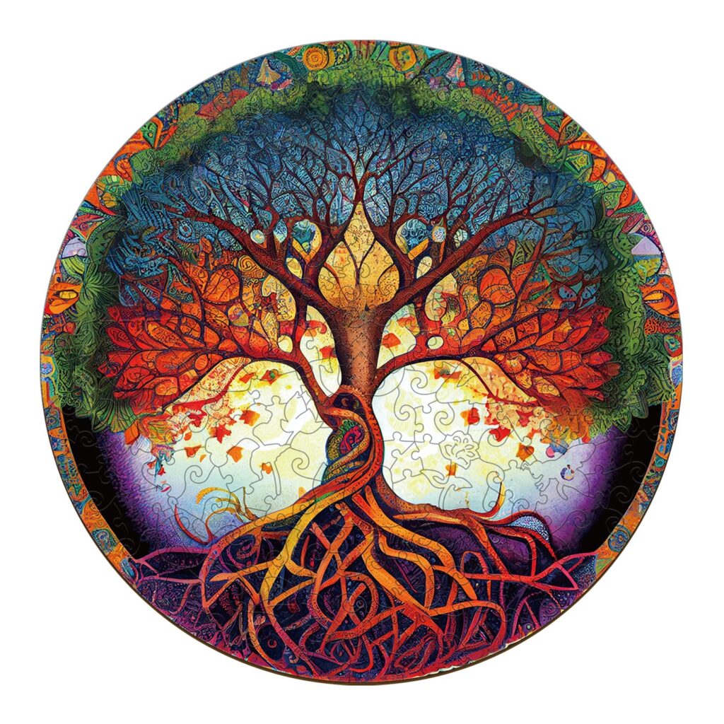 Wooden Jigsaw Puzzle-Tree of Life 6 66dfdd39f03e4