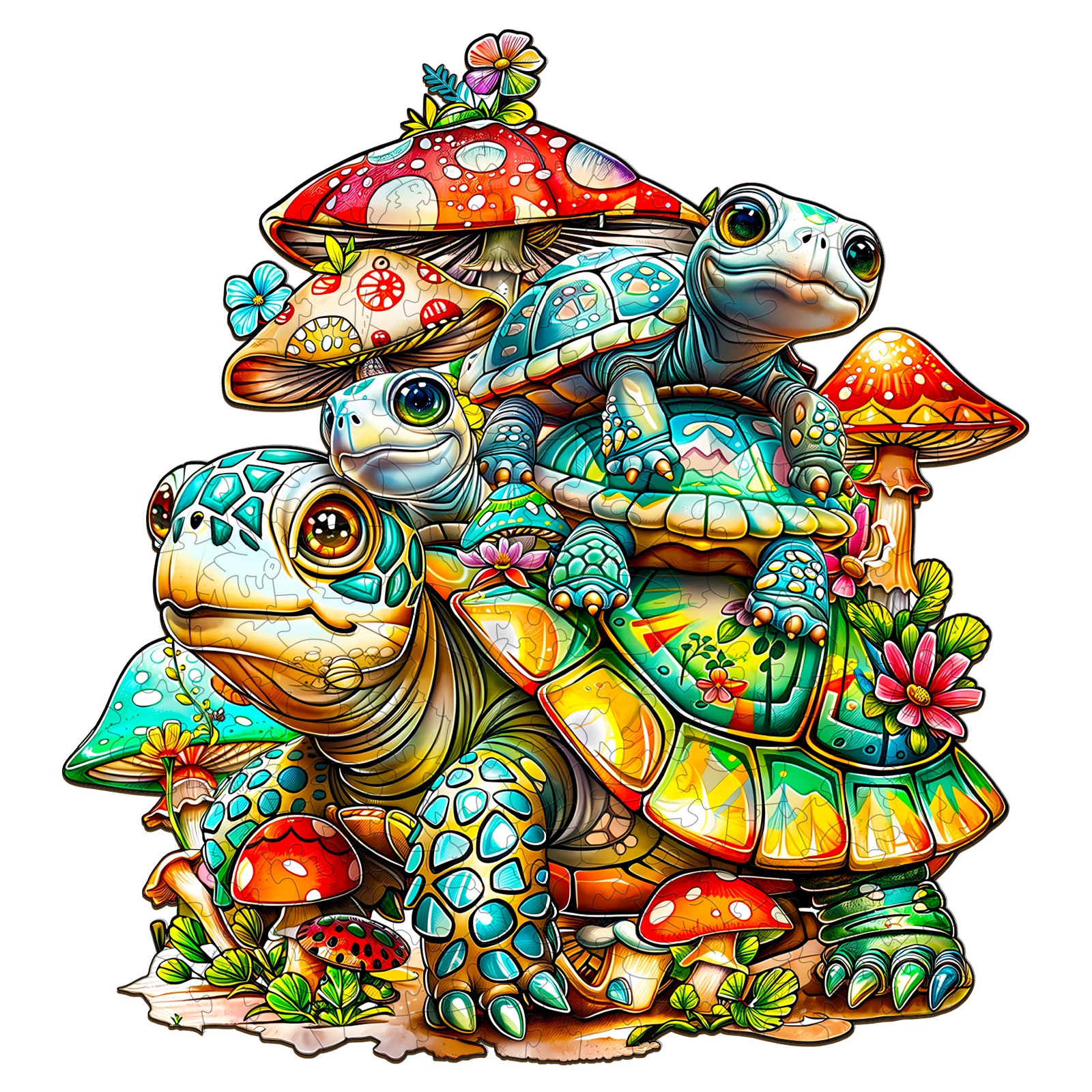 Read more about the article Wooden Jigsaw Puzzle – Turtle Family 66e5b46f63322