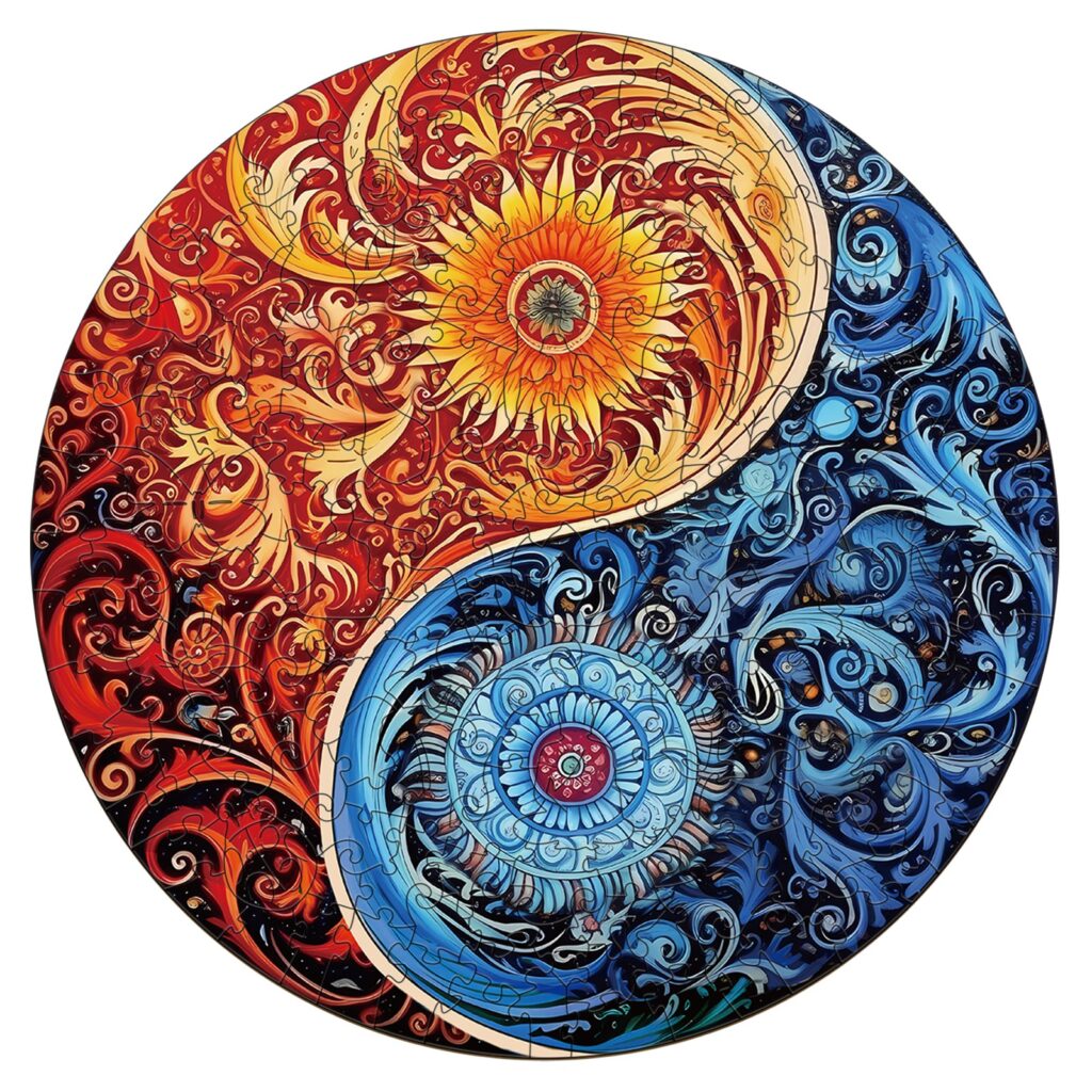 Wooden Jigsaw Puzzle – Yin Yang 2 66ee8707565db