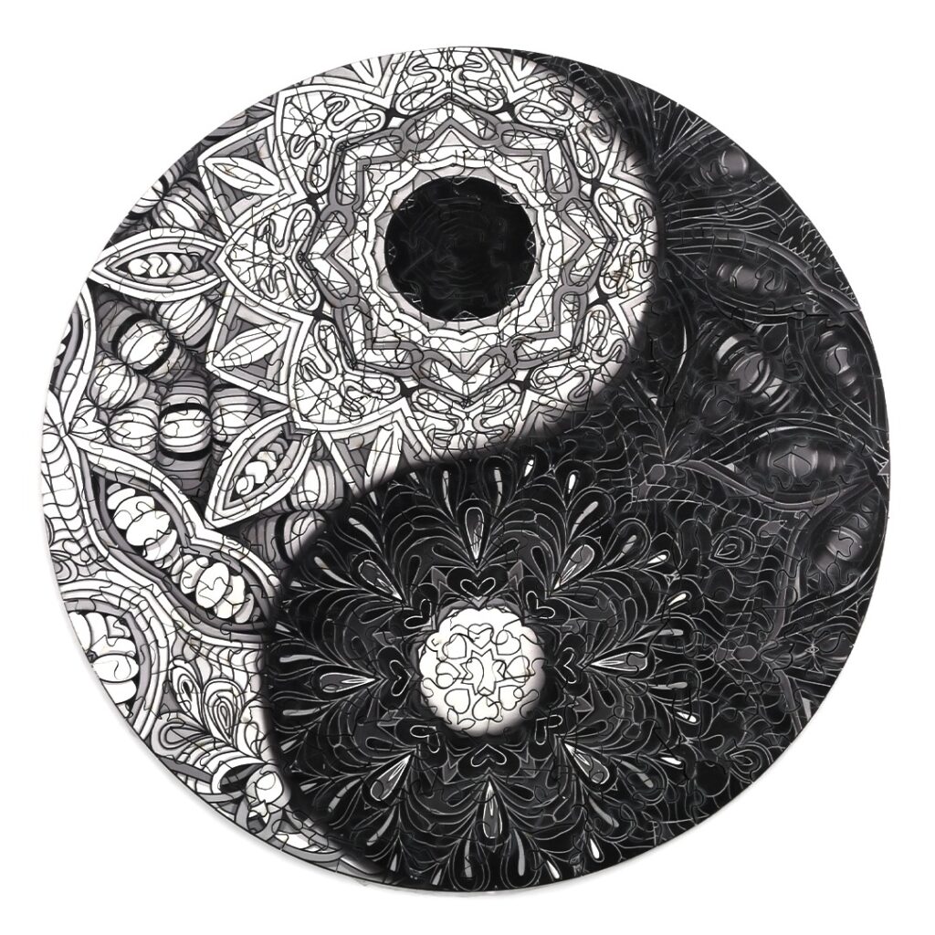 Wooden Jigsaw Puzzle-YIN YANG 66dcc311a6a7d