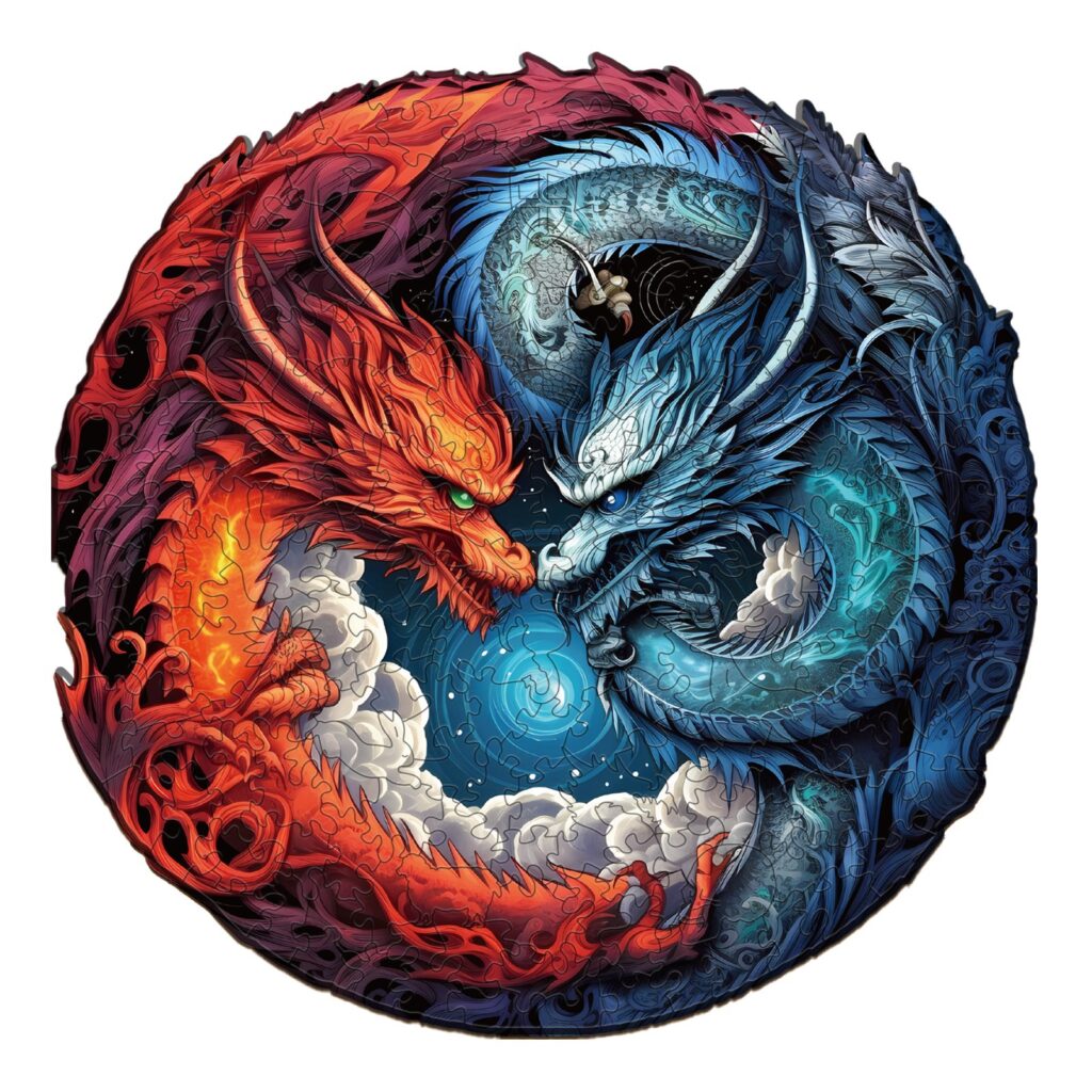 Wooden Jigsaw Puzzle-Yin-Yang Dragon-2 66e8afb9e34f5